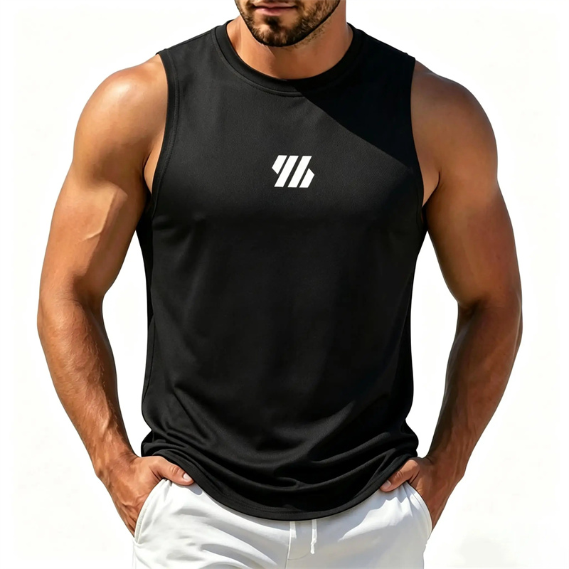 Sleeveless Undershirt - Erkek Spor koşu Tank Top Spor
