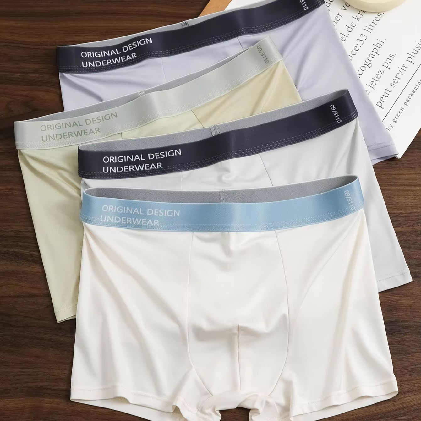 Multi Pack Underwear - 4'lü Erkek Yeni Stil İç Giyim
